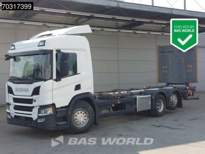 Scania P500 P 6X2 BDF 2500kg Ladebordwand Retarder Lift+steering axle Full Air in vendita da BAS World B.V.