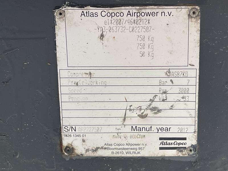 Atlas Copco XAS 87 KD Foto 4