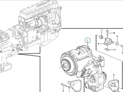 Volvo hydraulic transmission for Volvo L180F and L150F in vendita da Balavto