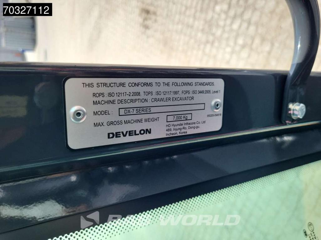 Develon DX50 Z-7 A/C -  Buckets Foto 30