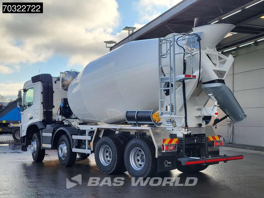Volvo FMX 430 FMX 8X4 NEW! 10m3 Mixer Steel suspension Big-Axle VEB Euro 6 Foto 2