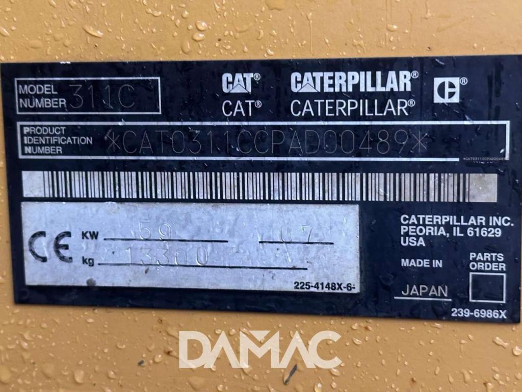 Caterpillar 311CU Foto 29