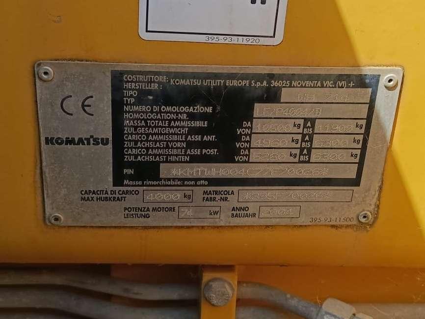 Komatsu WH714 Foto 13