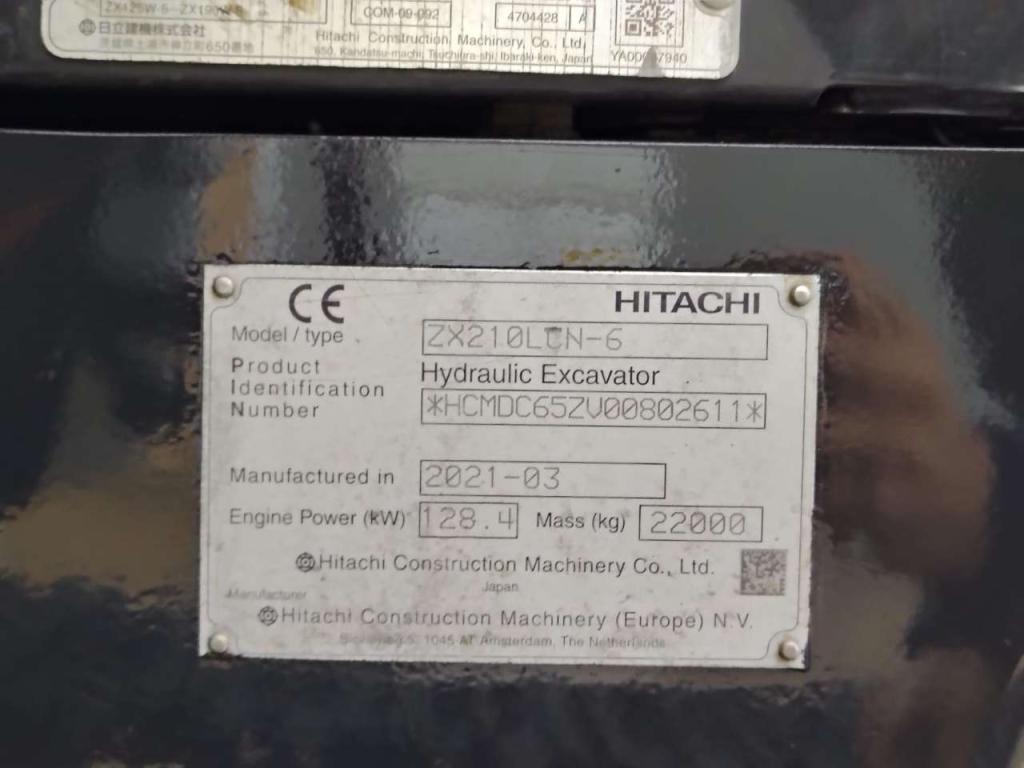 Hitachi ZX 210LCN-6 M Foto 27