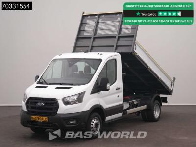 Ford Transit 165pk Kipper Dubbellucht 3,5t Trekhaak Airco Euro6 Tipper Benne Kieper Airco Trekhaak in vendita da BAS World B.V.