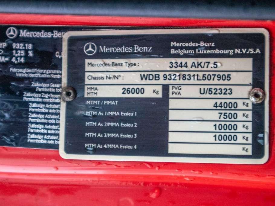 Mercedes-Benz ACTROS 3344 AK-MP3 HMF1643 Z2 Foto 15