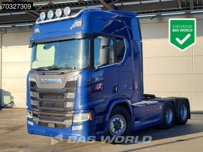 Scania R650 6X4 Retarder Hydraulic Full-Air Leder ACC Navi in vendita da BAS World B.V.
