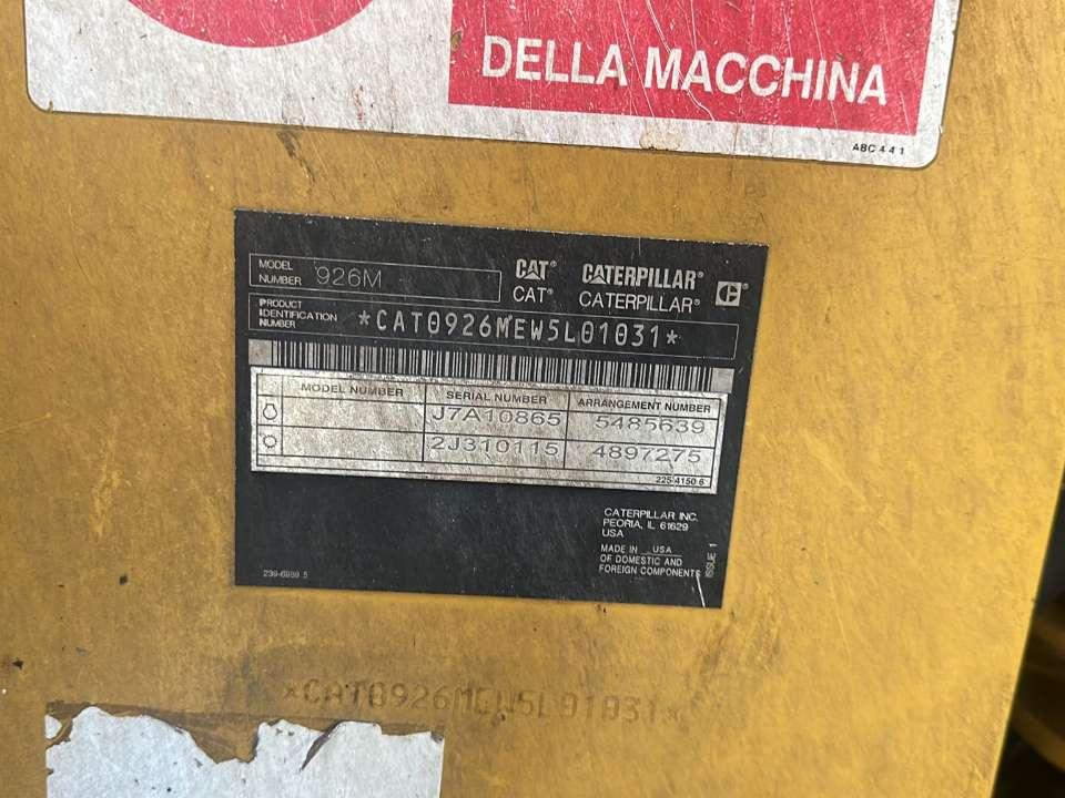 Caterpillar 926M Foto 11