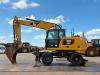Caterpillar M316F Mobile excavator Foto 2 thumbnail