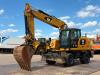 Caterpillar M316F Mobile excavator Foto 3 thumbnail