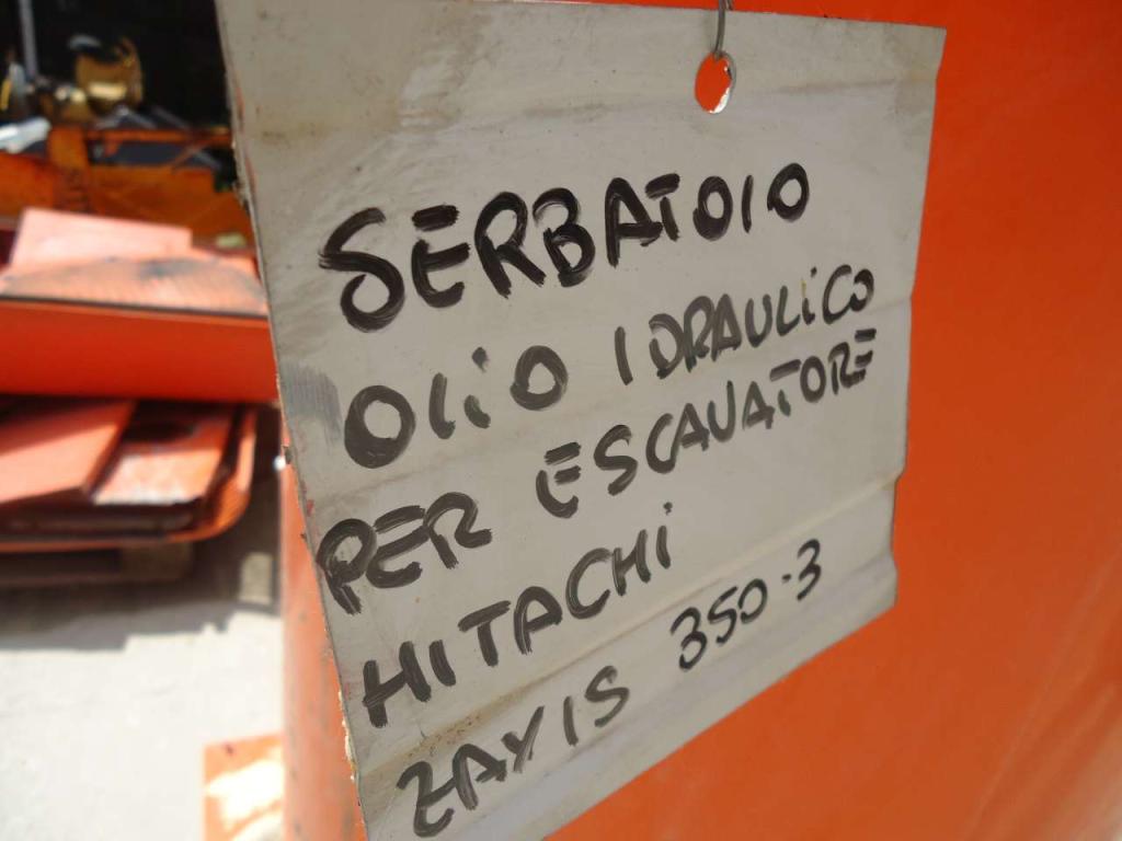 Serbatoio olio idraulico per Hitachi ZAXIS 350-3 Foto 3