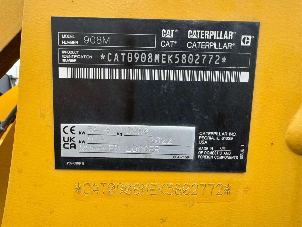 Caterpillar 908M Foto 28
