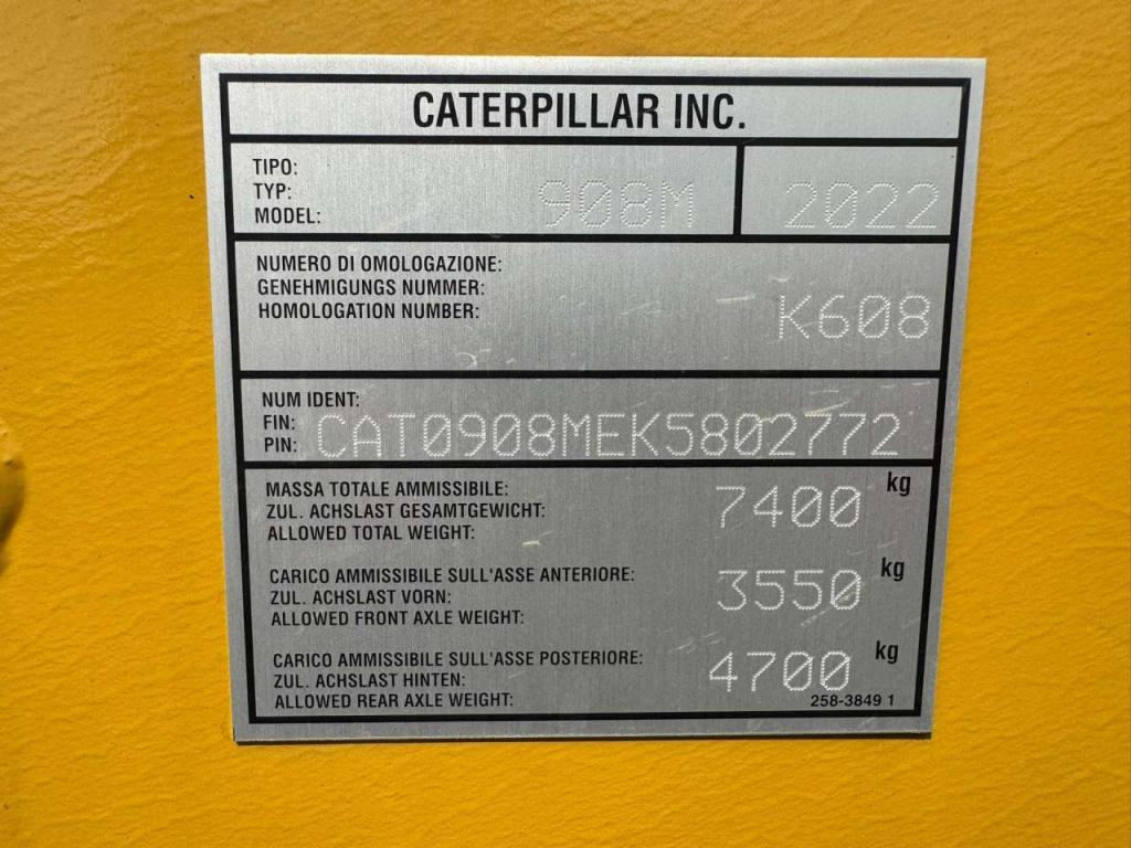 Caterpillar 908M Foto 29