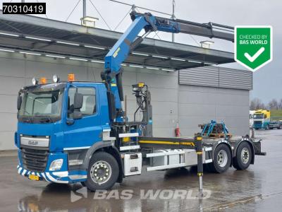 Daf CF 330 6X2 Palfinger PK 22002-EH Kran Crane VDL 20-6200 Lift+steering Axle Euro 6 in vendita da BAS World B.V.