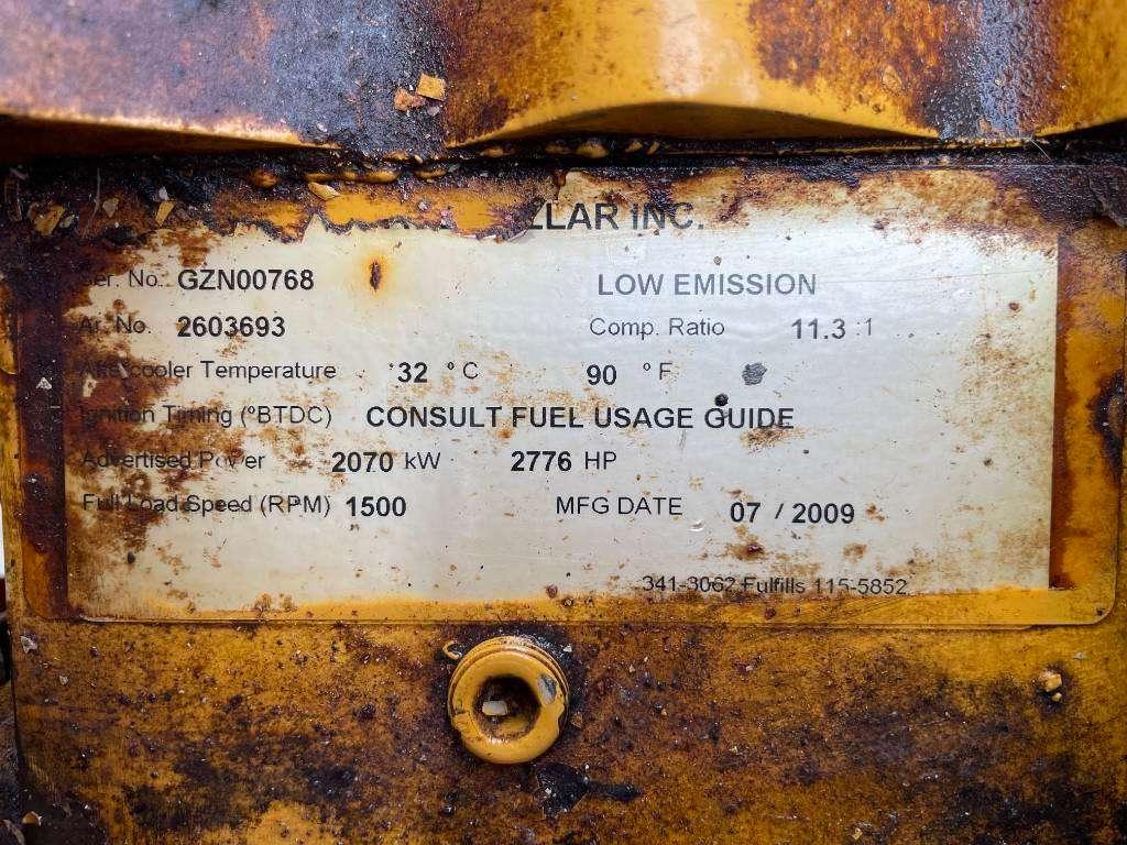 Caterpillar G3520 - 2.150 kVA Used Gas Generator - DPX-12668 Foto 12