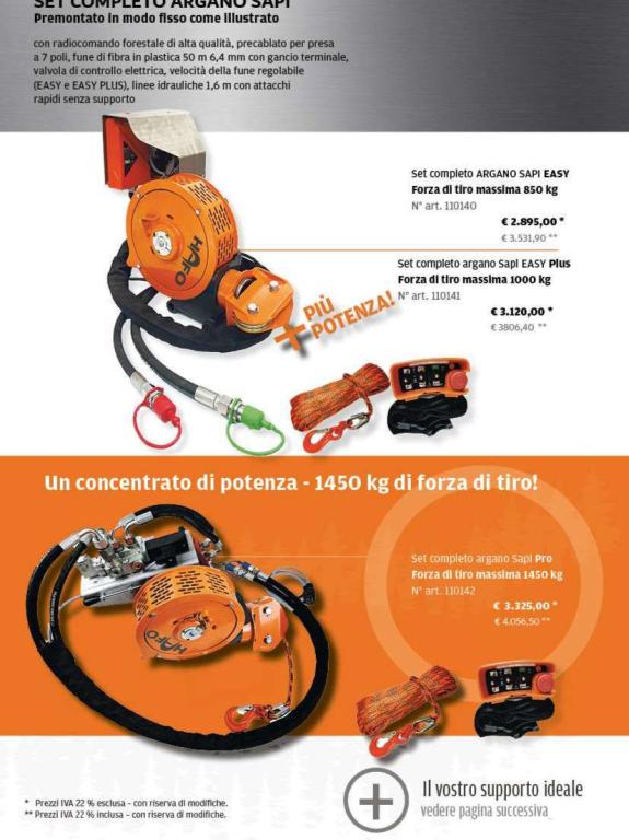 HAFO SAPI Winde EASY Set Foto 1