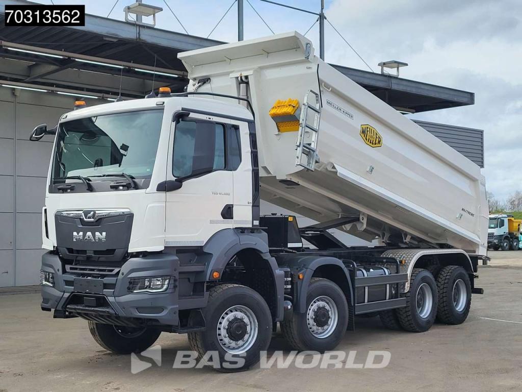 Man TGS 41.480 TGS 8X8 NEW! 8x8 20m3 Meiller Kipper Steelsuspension Automatic Euro 6 Foto 3