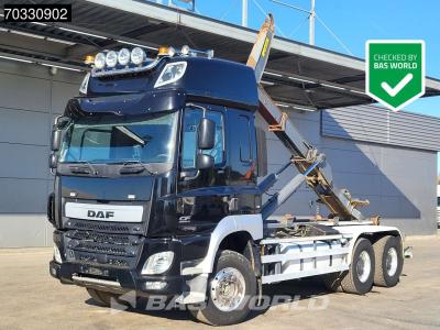 Daf CF 510 CF 6X4 20tons hooklift Steelsuspension Big-Axle Manual Retarder Euro 6 in vendita da BAS World B.V.