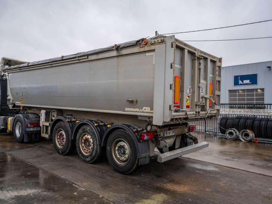 GRANALU ALU- TP 28m3 +BACHE ELEC CRAMARO Foto 3