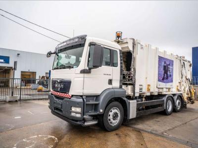 Man TGS 26.320 BL - VDK PUSHER IIK in vendita da Braem NV