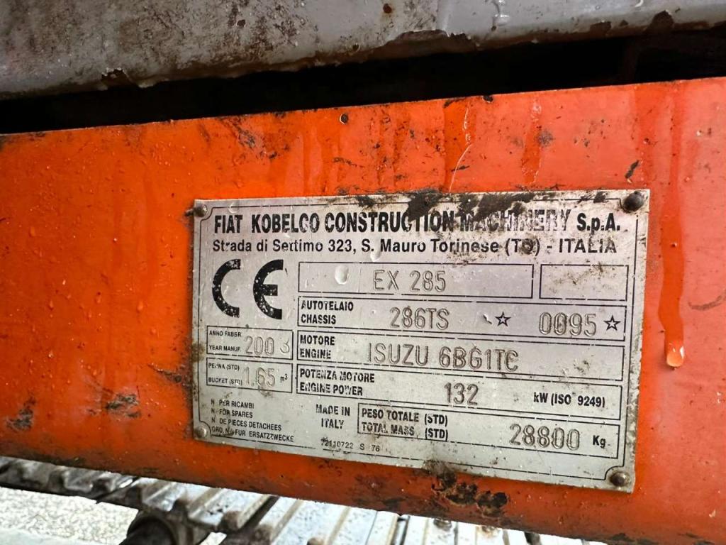 Fiat Kobelco EX285 Foto 15