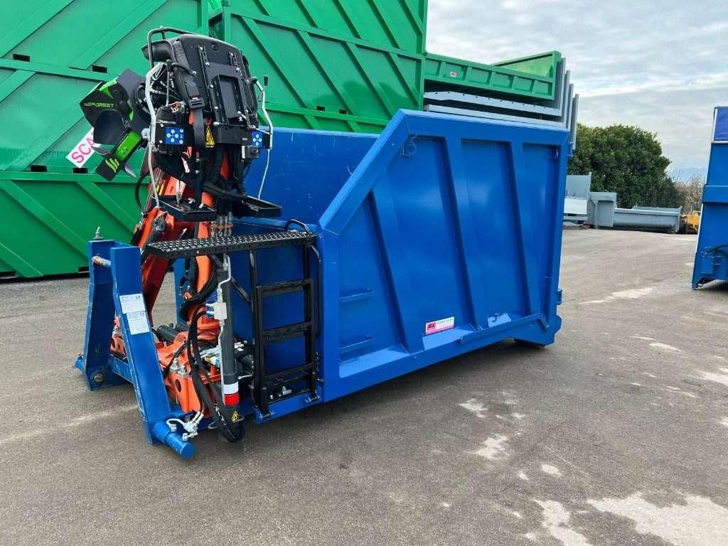 CONTAINER NUOVO SCARRABILE A CIELO APERTO CON GRU Foto 8