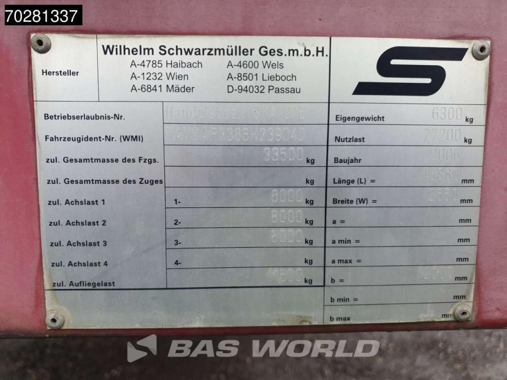 Schwarzmüller Semirimorchio con cassone fisso Foto 23