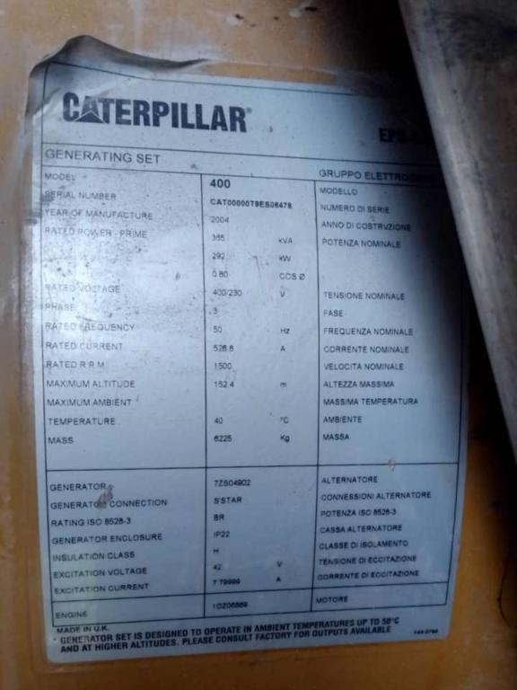 Caterpillar 400 Foto 10