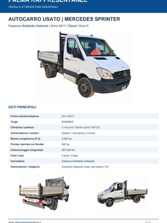 Mercedes-Benz SPRINTER 413 CDI Foto 2