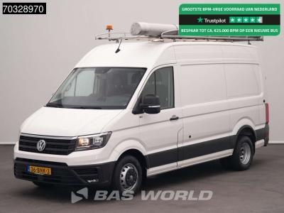 Volkswagen Crafter 177pk Dubbellucht L3H3 Werkplaatsinrichting Trekhaak Airco Cruise Camera Parkeersensoren v+ in vendita da BAS World B.V.