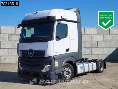 Mercedes-Benz Actros 1845 4X2 Bigspace Lowdeck Mirrorcam 2x Tank in vendita da BAS World B.V.