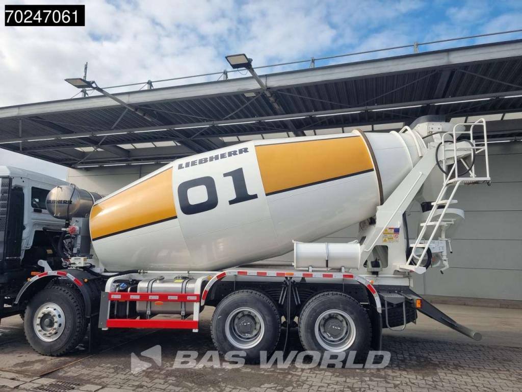 Sitrak G5 350 8X4 NEW! 8m3 Liebherr Mixer Big-Axle Steel Suspension Foto 8