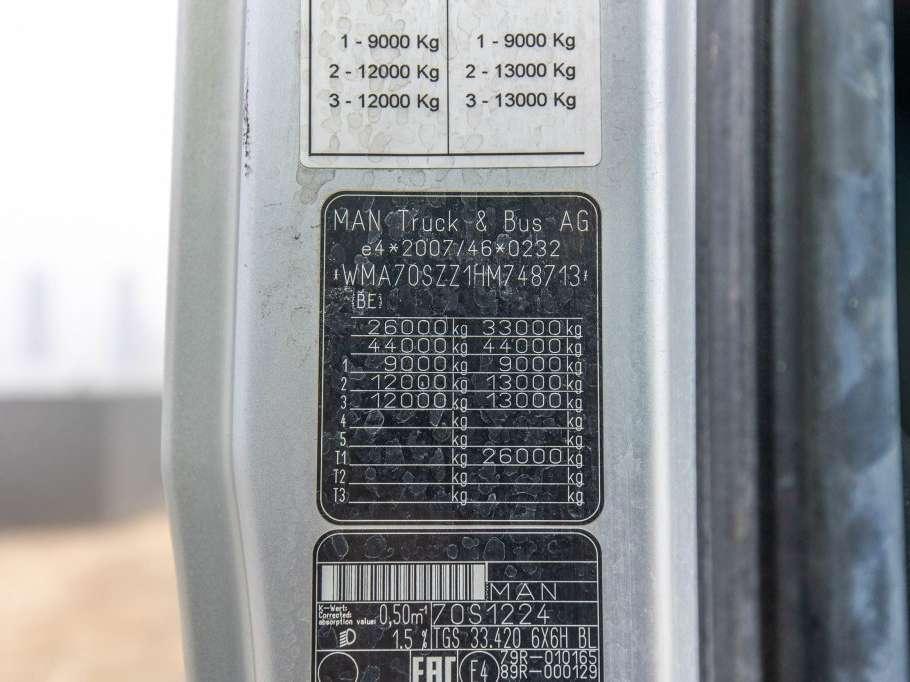 Man TGS 33.420 BL - 6X6H Foto 22