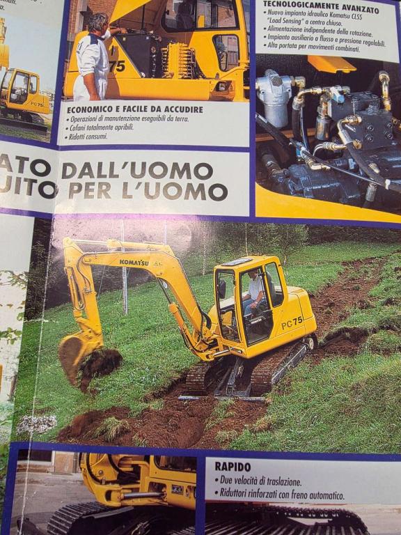 Komatsu PC 75 Foto 7
