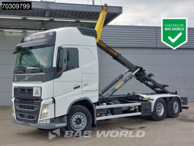 Volvo FH 460 6X2 Palfinger T20-31 MPA contaienrsystem Lift+Steering Axle VEB+ Euro 6 in vendita da BAS World B.V.