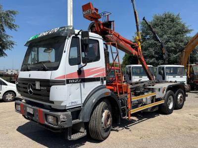 Mercedes-Benz 1827 Ecoliner + Gru in vendita da G.M. Service srl