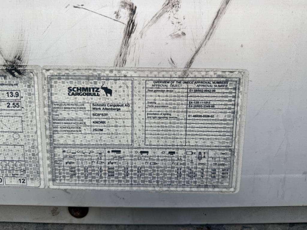 Schmitz Cargobull SCB*S3T Drankentrailer / 3 Axles / Speed Curtain Foto 23