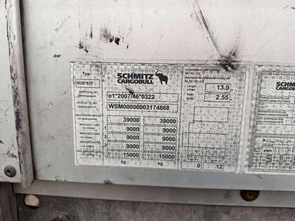 Schmitz Cargobull SCB*S3T Drankentrailer / 3 Axles / Speed Curtain Foto 24