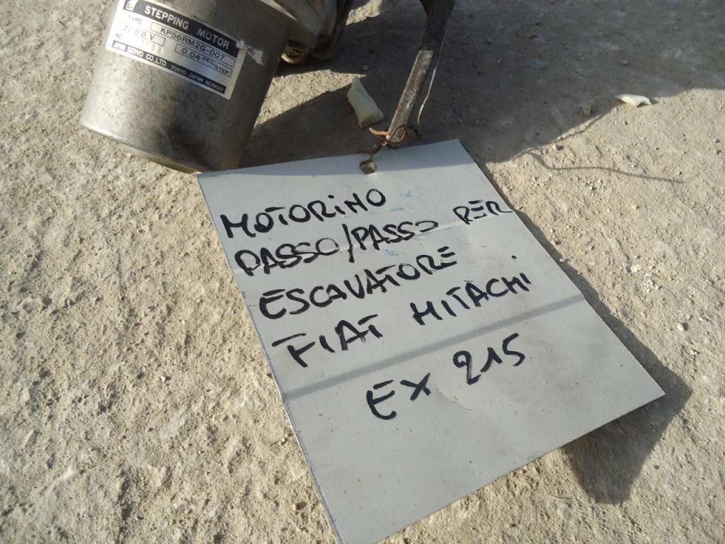 Motorino passo passo per Fiat Hitachi EX215 Foto 4