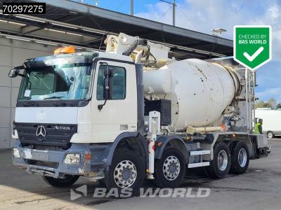 Mercedes Actros 3241 8X4 7m3 Putzmeister TMM 21-3 Mixer Big-Axle Steelsuspension 3-Pedals Euro 4 in vendita da BAS World B.V.