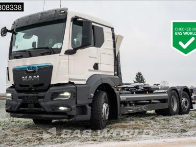 Man TGS 26.480 TGS 6X2 NEW! Meiler RS21-65 Abrollkipper Steering axle Sleeper cab Euro 6 in vendita da BAS World B.V.