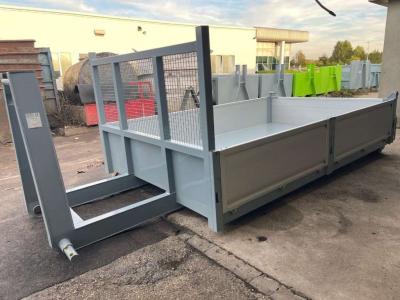 CONTAINER SCARRABILE NUOVO A PIANALE CON SPONDE in vendita da Aurora Srl