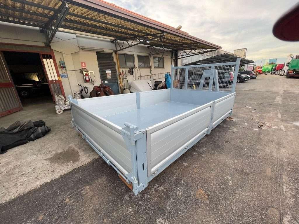 CONTAINER SCARRABILE NUOVO A PIANALE CON SPONDE Foto 4