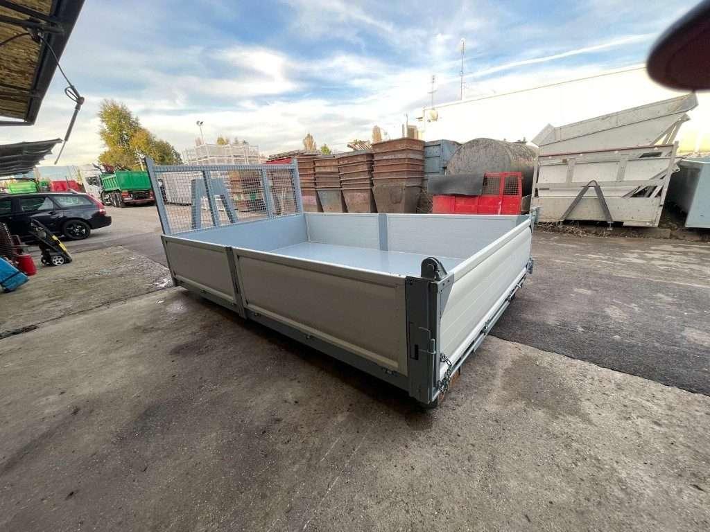 CONTAINER SCARRABILE NUOVO A PIANALE CON SPONDE Foto 5