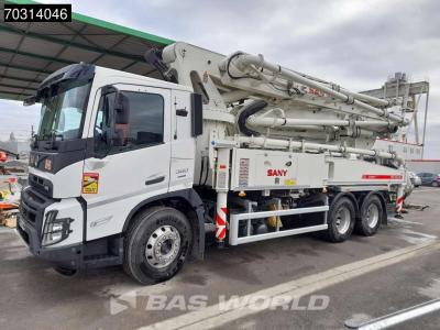 Volvo FMX 380 6X4 Sany SY37 RZ5-150 concrete pump steel suspension Automatic VEB Euro 6 in vendita da BAS World B.V.
