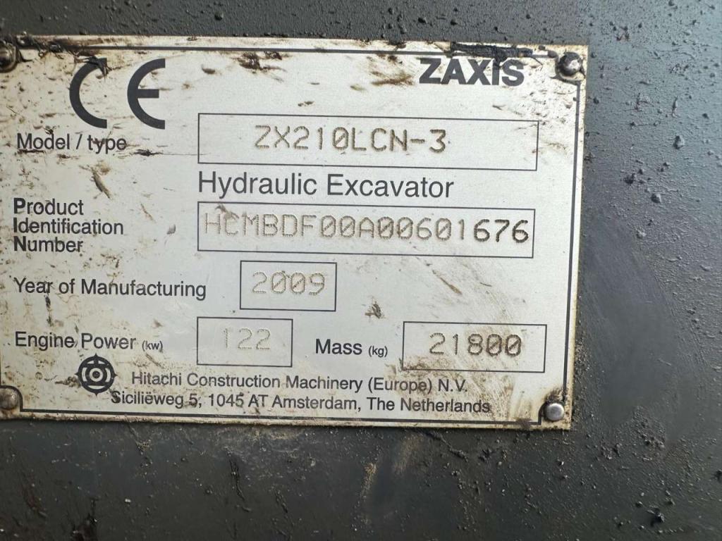 Hitachi ZX210 Foto 4