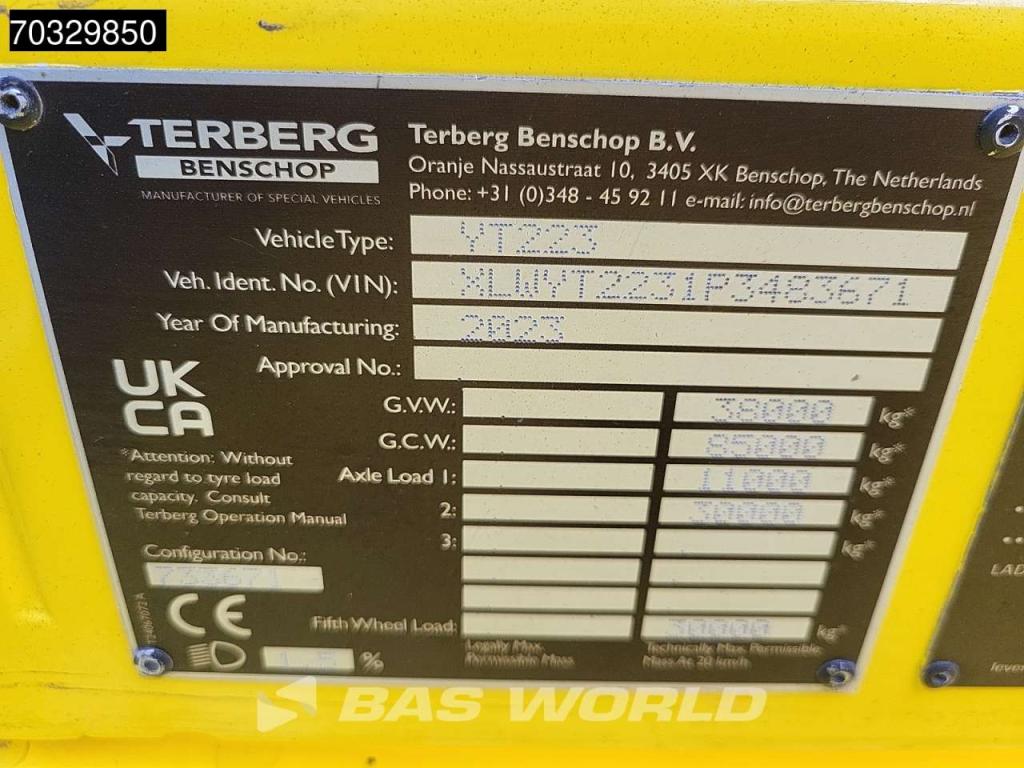 Terberg YT223 4X2 Big-Axle Hebesattel Foto 28
