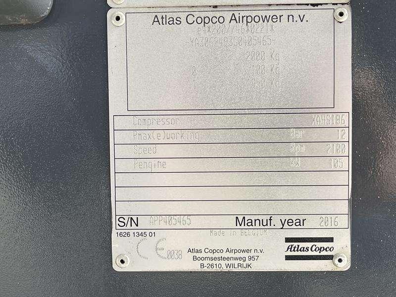 Atlas Copco XAHS 186 Foto 8