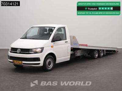 Volkswagen Transporter 140pk Eder Algema Fitzel 1500KG Nutzlast Autotransporter Cartransporter Oprijwagen Airc in vendita da BAS World B.V.
