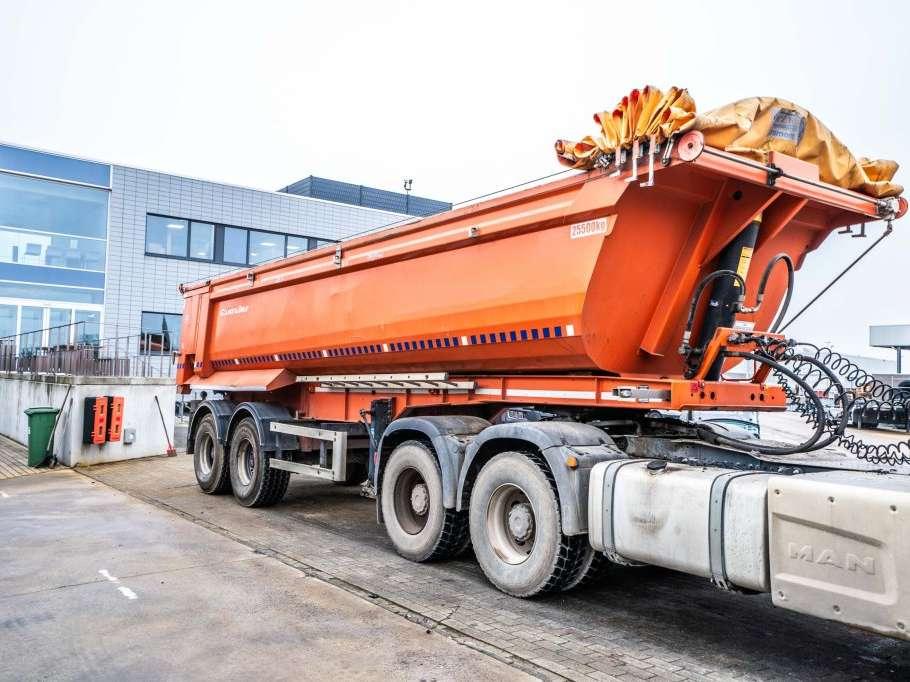 Galtrailer B2PS-10CNN - HYDR. ACHTERDEUR Foto 9